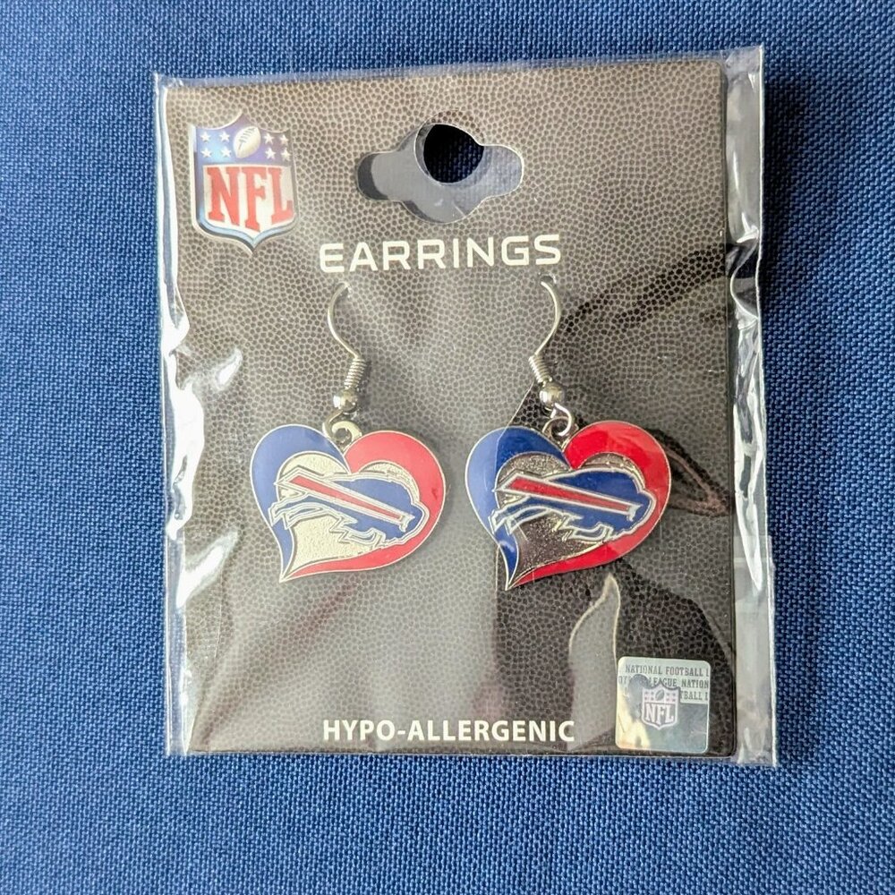 NWT NFL Buffalo Bills Earrings